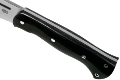 Bark River JX5 Vengeful 1 CPM 3V Black Canvas Micarta Machete -Tienda De Cuchillos BRK10 123BCM 05 bark river knives scaled