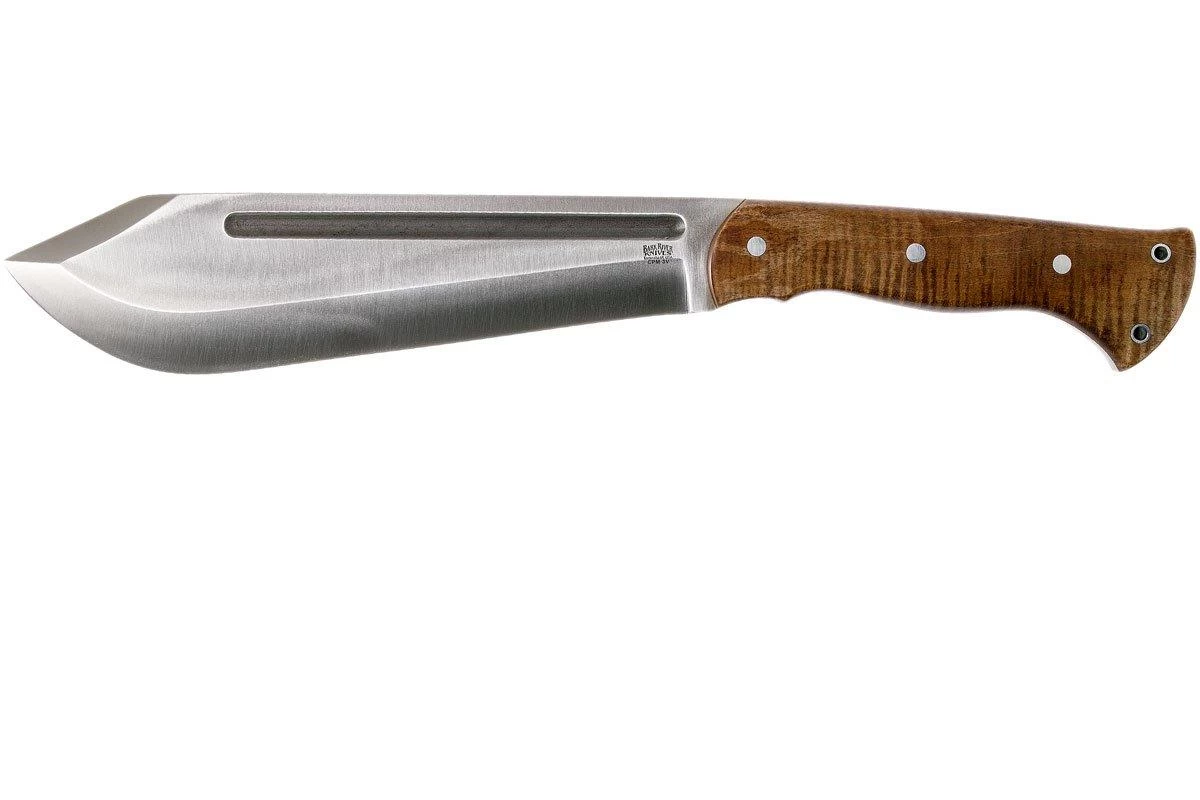 Bark River JX5 Vengeful 1 CPM 3V Dark Curly Maple Machete 1 Bark River JX5 Vengeful 1 CPM 3V Dark Curly Maple Machete
