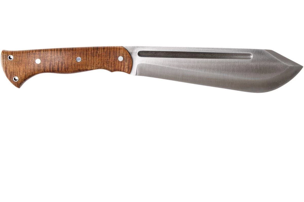 Bark River JX5 Vengeful 1 CPM 3V Dark Curly Maple Machete 2 Bark River JX5 Vengeful 1 CPM 3V Dark Curly Maple Machete - Imagen 2