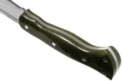 Bark River JX5 Vengeful 1 CPM 3V Green Canvas Micarta Machete -Tienda De Cuchillos BRK10 123GCM 04 bark river knives scaled
