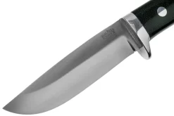 Bark River Wilderness 5 Cru-Wear Black Canvas Micarta -Tienda De Cuchillos BRK12 223BM 03 bark river knives scaled