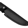 Buck 104 Genuine Leather Sheath 0104-05-BK, Black, Funda De Cuero