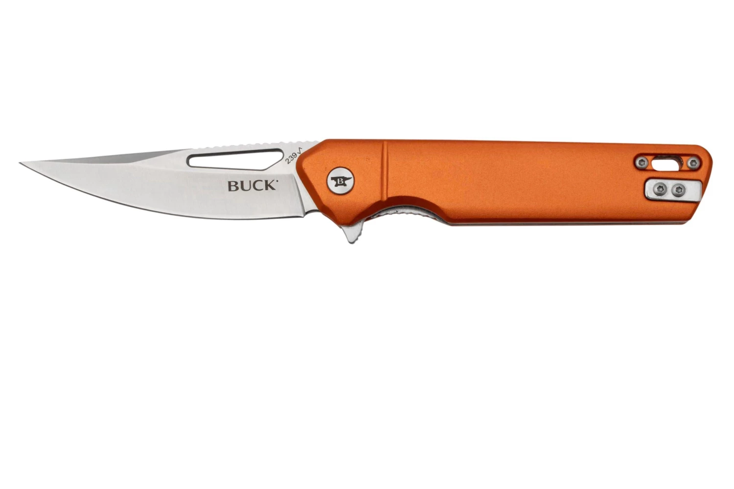 Buck Infusion Drop Point 0239ORS Orange Aluminium Navaja 1 Buck Infusion Drop Point 0239ORS Orange Aluminium Navaja