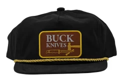 Buck Black Vintage Logo Cap 89163, Gorra