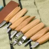 BeaverCraft Wood Carving Set De 8 Cuchillos S08, Set De Tallado De Madera