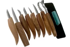BeaverCraft Extended Wood Carving Set S18x Limited Edition, Set De Tallado De Madera -Tienda De Cuchillos BVS18X 04 beavercraft scaled