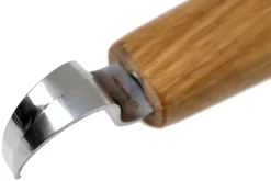BeaverCraft Oak Spoon Carving Knife 25 Mm SK1SOAK, Cuchillo Vaciador Para Diestros Con Funda -Tienda De Cuchillos BVSK1SOAK 03 beavercraft scaled