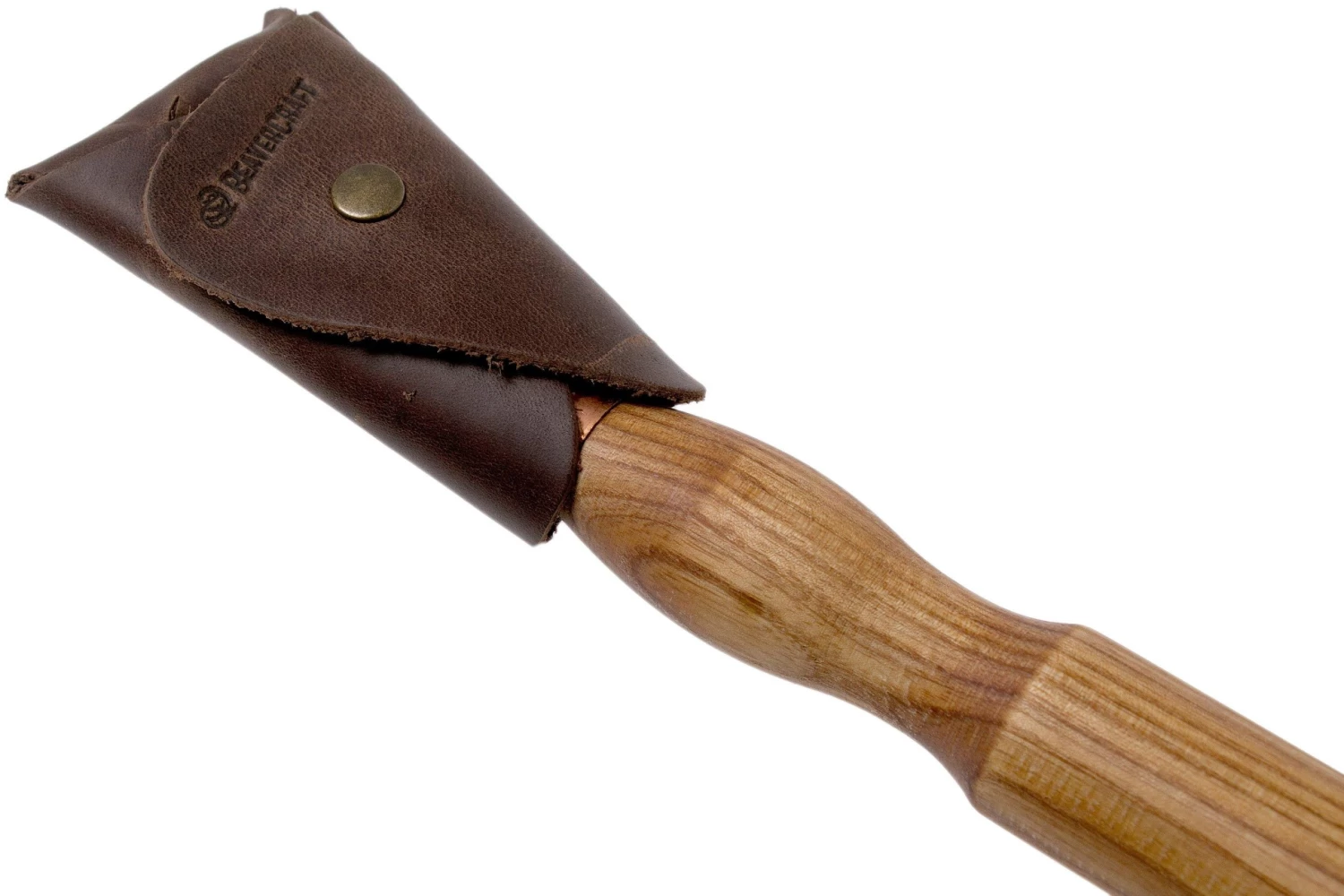 BeaverCraft Oak Spoon Carving Knife Long 30 Mm Long SK2SLONG, Double Edge, Cuchillo Vaciador Con Funda 3 BeaverCraft Oak Spoon Carving Knife Long 30 Mm Long SK2SLONG, Double Edge, Cuchillo Vaciador Con Funda - Imagen 3