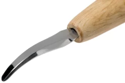 BeaverCraft Open Curve Hook Knife SK4S, Cuchillo Vaciador Para Diestros Con Funda -Tienda De Cuchillos BVSK4S 03 beavercraft scaled