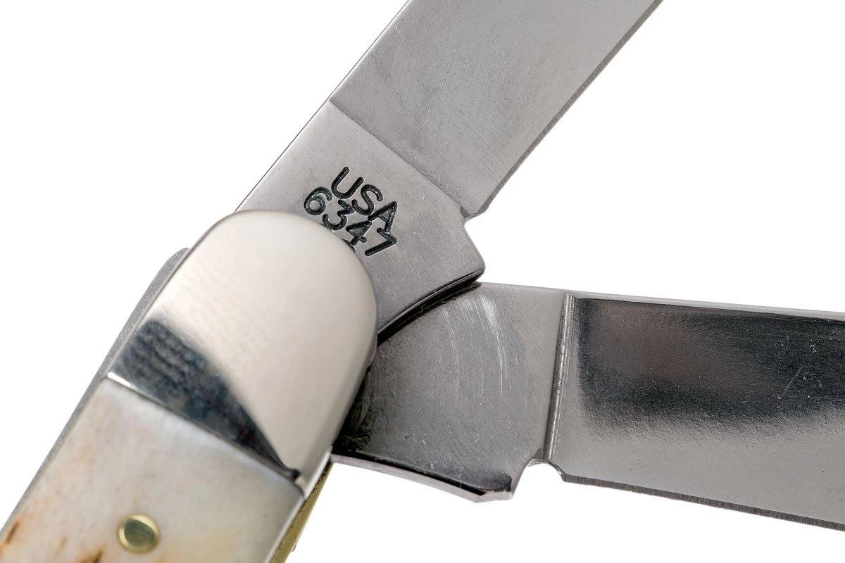 Case Stockman Amber Jigged Bone, 00128, 6347 SS Navaja 6 Case Stockman Amber Jigged Bone, 00128, 6347 SS Navaja - Imagen 6