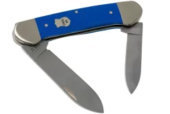 Case Canoe Blue G10 Smooth, 16743, 102131 SS Navaja