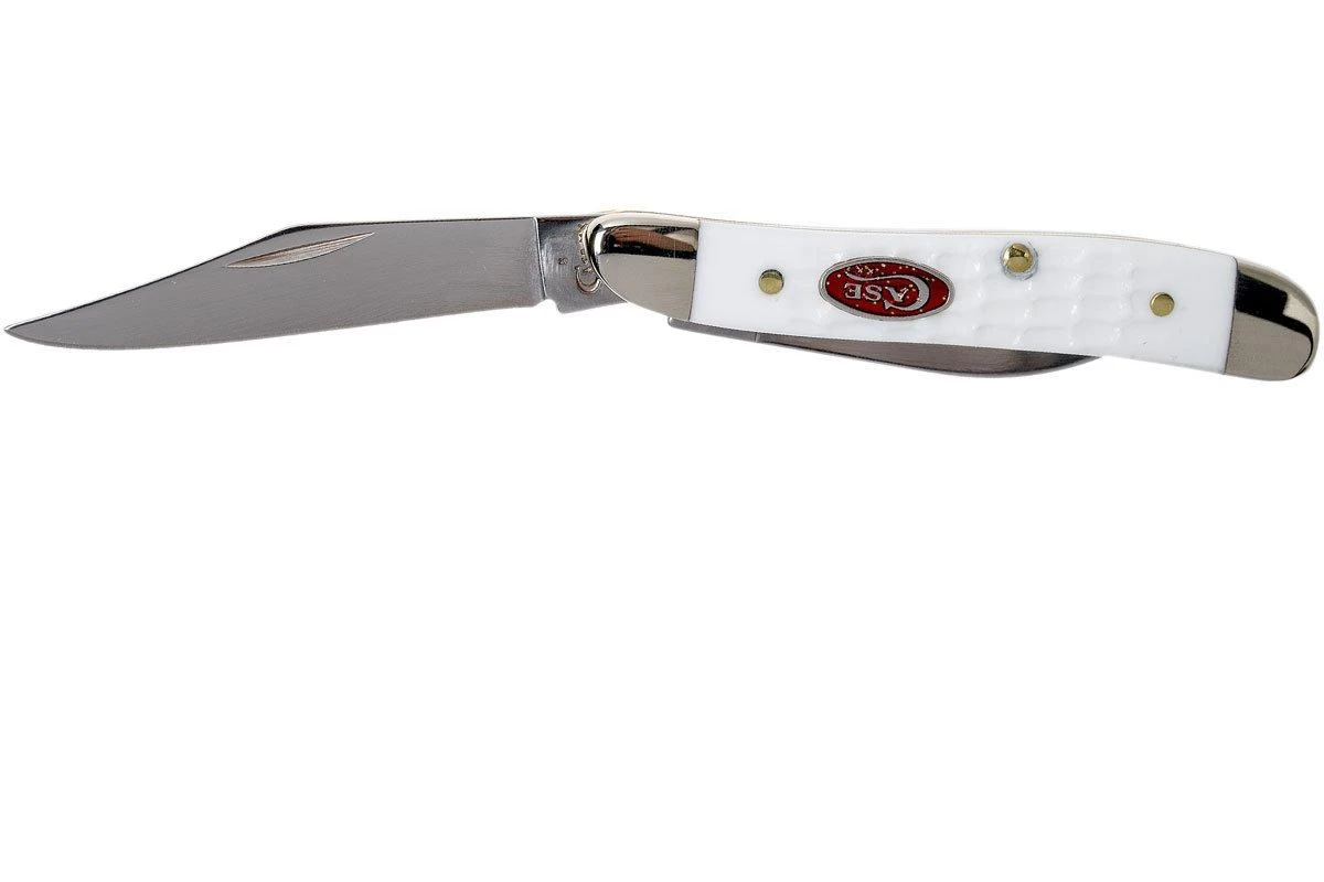 Case Peanut SparXX White Synthetic, 60188, 6220 SS Navaja 2 Case Peanut SparXX White Synthetic, 60188, 6220 SS Navaja - Imagen 2