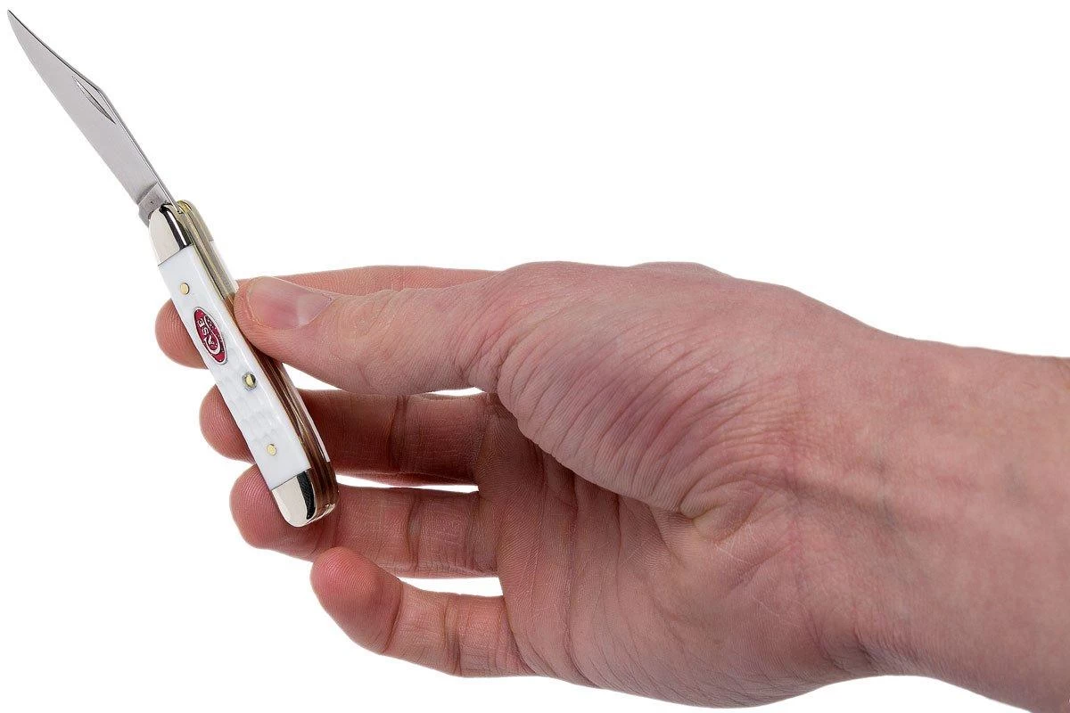 Case Peanut SparXX White Synthetic, 60188, 6220 SS Navaja 10 Case Peanut SparXX White Synthetic, 60188, 6220 SS Navaja - Imagen 10