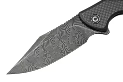 Civivi Sinisys, Damascus, Carbonfiber, C20039-DS1 Navaja -Tienda De Cuchillos CIC20039 DS1 03 civivi scaled
