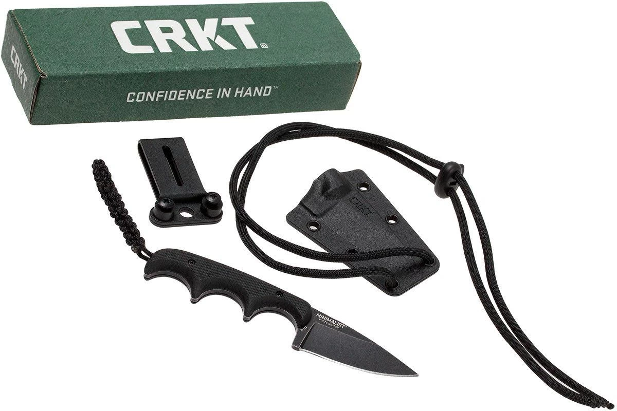 CRKT Minimalist Drop Point 2384K Cuchillo De Cuello, Alan Folts Design 6 CRKT Minimalist Drop Point 2384K Cuchillo De Cuello, Alan Folts Design - Imagen 6
