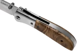 CRKT M4-02W Burled Wood Navaja, Kit Carson Design -Tienda De Cuchillos CK 402W 07 crkt scaled