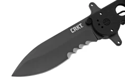 CRKT M21-14SFG, Acero 1.4116, G10 Negro, Veff Serrations, Navaja Táctica -Tienda De Cuchillos CK M21 14SFG 03 crkt scaled