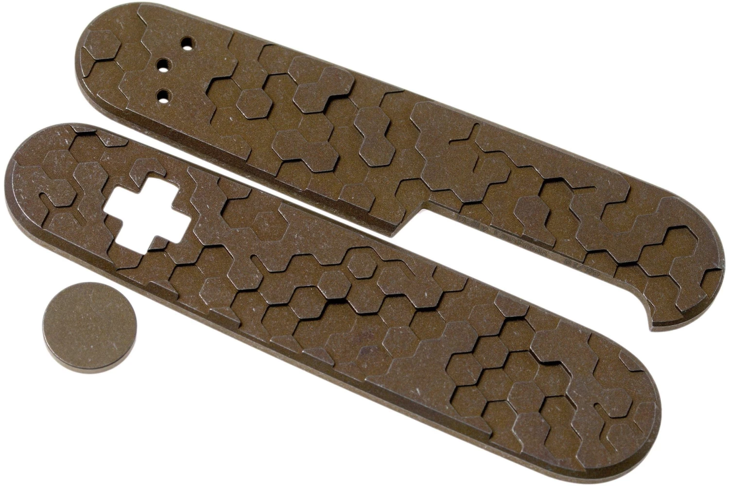Daily Customs 91.3 Honeycomb 3D BS Pattern, Rusty Titanium P10012444 Cachas Victorinox 1 Daily Customs 91.3 Honeycomb 3D BS Pattern, Rusty Titanium P10012444 Cachas Victorinox