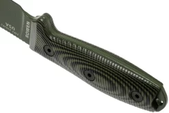 ESEE Model 3 OD Green Blade 3D OD Green-Black G10 Cuchillo De Supervivencia 3PMOD-003 Funda Negra + Clip Para Cinturón -Tienda De Cuchillos EE 3PMOD 003 04 esee knives scaled