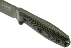 ESEE Model 3 OD Green Blade 3D OD Green-Black G10 Cuchillo De Supervivencia 3PMOD-003 Funda Negra + Clip Para Cinturón -Tienda De Cuchillos EE 3PMOD 003 05 esee knives scaled