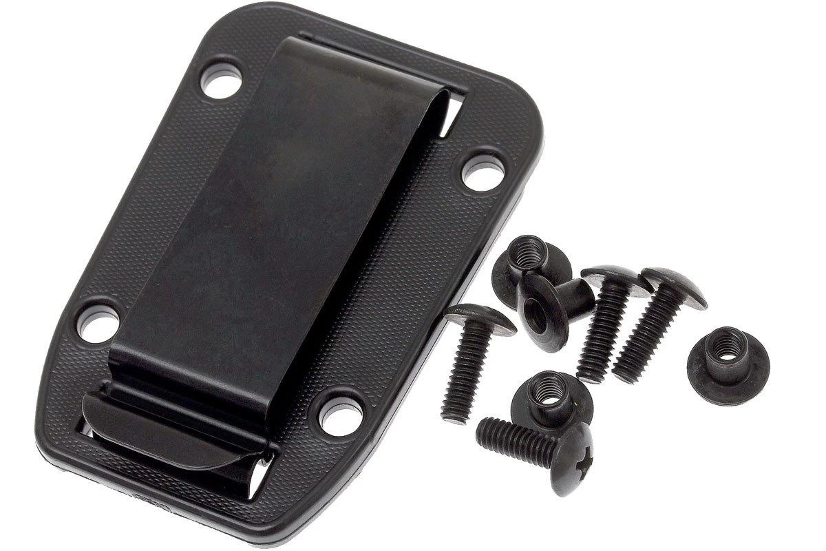 ESEE Back Clip Para Candiru Sheath, Negro CAN-CLIP-BLK 1 ESEE Back Clip Para Candiru Sheath, Negro CAN-CLIP-BLK