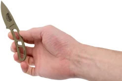 ESEE Candiru Dark Earth CAN-DE Cuchillo De Cuello Con Funda Negra + Clip De Cinturón -Tienda De Cuchillos EE CAN DE 05 esee knives v201901 scaled