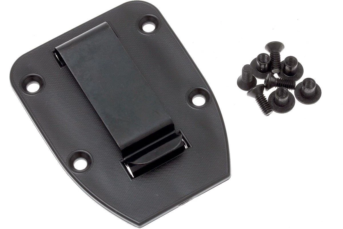 ESEE Clip De Cinturón-placa Para Model 3 & 4 Fundas, Black 1 ESEE Clip De Cinturón-placa Para Model 3 & 4 Fundas, Black