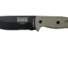 ESEE Model 5 Serrated Black Blade 5S Cuchillo De Supervivencia Con Funda Kydex + Clip De Cinturón