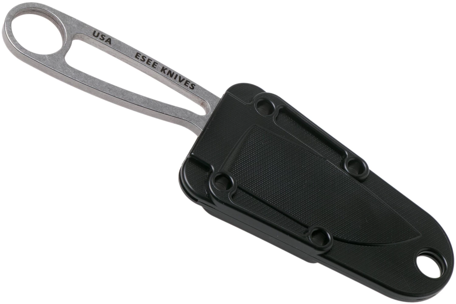 ESEE Izula Stainless IZULA-35V CPM S35VN Cuchillo De Cuello Con Funda Negra 5 ESEE Izula Stainless IZULA-35V CPM S35VN Cuchillo De Cuello Con Funda Negra - Imagen 5