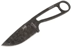 ESEE Izula Black Oxide IZULA-BBO Cuchillo De Cuello Con Funda Negra + Clip De Cinturón -Tienda De Cuchillos EE IZULA BBO 03 esee knives scaled