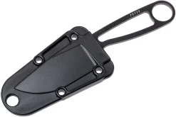 ESEE Izula Black IZULA-B Cuchillo De Cuello Con Funda Negra + Clip De Cinturón -Tienda De Cuchillos EE IZULA B 07 esee knives izula black ee izula b 05