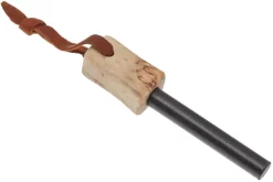 Funda De Cuero Y Firesteel Para Brisa Trapper 95 1562 -Tienda De Cuchillos ENZ 1562 03 enzo foedraal enz 1562 03