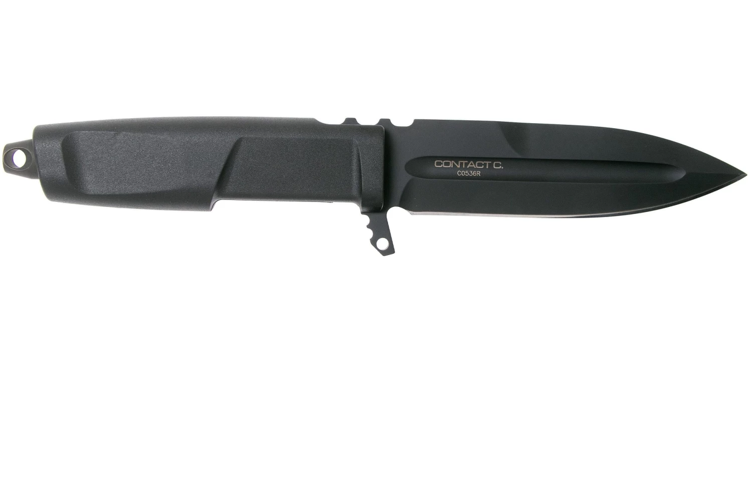 Extrema Ratio Contact C, Black Black 04.1000.0216/BLK Cuchillo Fijo 2 Extrema Ratio Contact C, Black Black 04.1000.0216/BLK Cuchillo Fijo - Imagen 2