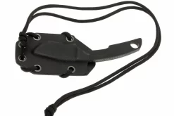 Extrema Ratio N.K.1 Cuchillo De Cuello, Negro 13 Extrema Ratio N.K.1 Cuchillo De Cuello, Negro -Tienda De Cuchillos ER123NK1BL 06 extrema ratio neck knife er123nk1bl d6