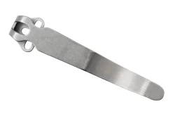 Flytanium Universal Long Pocket Clip FLY-1250LSW Stonewashed Titanium