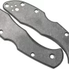 Flytanium Spyderco Delica Scales, Titanio