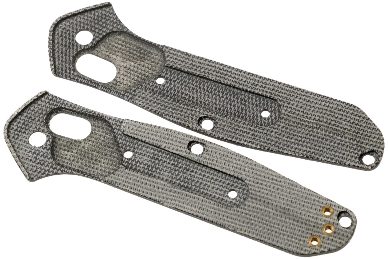 Flytanium Benchmade 945 Mini Osborne Scales, Micarta De Lona Negra 2 Flytanium Benchmade 945 Mini Osborne Scales, Micarta De Lona Negra - Imagen 2