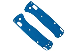 Flytanium Benchmade Mini Bugout Cachas, Crossfade Blue G10