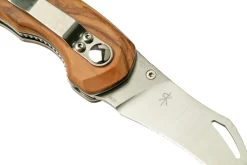 Fox Knives Spora Mushroom Satin Olive FX-409OL, Cuchillo Para Setas -Tienda De Cuchillos FOFX 409OL 07 foxknives scaled
