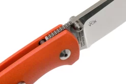 Fox TUR FX-523OR, Orange Navaja, Jesper Voxnaes Design -Tienda De Cuchillos FOFX 523OR 06 fox knives scaled