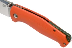 Fox TUR FX-523OR, Orange Navaja, Jesper Voxnaes Design -Tienda De Cuchillos FOFX 523OR 07 fox knives scaled