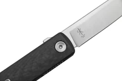 Fox Knives Chnops, FX-543 CFO, Carbonfiber, Orange Hardware, Black M390 Navaja, Diseño Riccardo Gobbato -Tienda De Cuchillos FOFX 543CFO 05 foxknives scaled