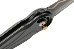 Fox Knives Saturn Carbon Copper Damascus, FX-551 TiCOP Navaja -Tienda De Cuchillos FOFX 551TICOP 06 fox scaled