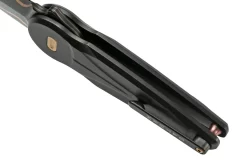 Fox Knives Saturn Carbon Copper Damascus, FX-551 TiCOP Navaja -Tienda De Cuchillos FOFX 551TICOP 07 fox scaled