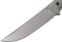 Fox Knives Ryu FX-634 MOD Green Canvas Micarta, Cuchillo Fijo, Black Roc Knives Design -Tienda De Cuchillos FOFX 634MOD 03 fox knives scaled