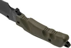 Fox Rimor Bushcraft FX-9CM07OD Black Cuchillo De Exterior -Tienda De Cuchillos FOFX 9CM07OD 04 fox knives scaled