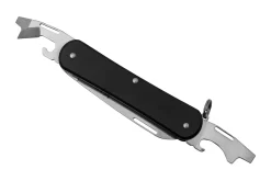 FOX Vulpis 3-Tools FX-VP130-3BK, N690Co, Aluminium Black, Navaja Suiza -Tienda De Cuchillos FOFX VP130 3BK 04 fox scaled