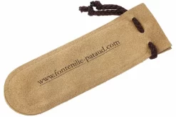 Fontenille Pataud L6PCN 'Nature' Negro Cuerno De Búfalo -Tienda De Cuchillos FPL6PCN 05 fontenille pataud pouch l6 l7 l12 fpsp