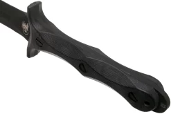 Rick Hinderer EK Dagger O1 Parkerized, Black Micarta Daga De Comando -Tienda De Cuchillos HRK EK O1 BM 05 rick hinderer knives scaled