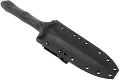 Rick Hinderer EK Dagger O1 Parkerized, Black Micarta Daga De Comando -Tienda De Cuchillos HRK EK O1 BM 06 rick hinderer knives scaled